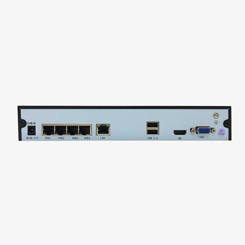 ALD-N164POE 16 Channel NVR with 4 POE ports, smart face detection and motion alarm monitoring