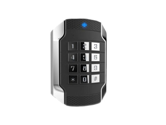 DS-K1104MK Mifare 1 card, with keypad, Supports RS485 and Wiegand(W26/W34) protocol, Tamper-proof alarm, Dust-proof, Vandal Proof, IP 65, Applied for 86 & 120 Gang Box