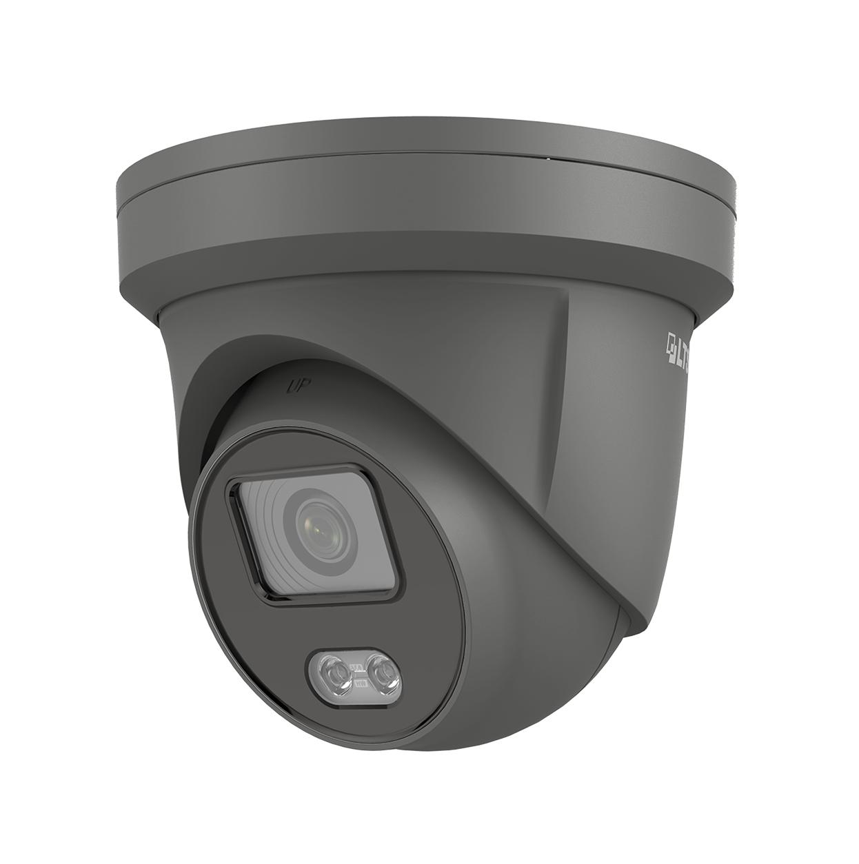 LTCMIP3C42NWB-28MDA, Platinum, IP, Turret, 4 MP, 1/3" Sensor, 2.8mm, True WDR 130dB, Built-in Microphone, MD 2.0 - Human and Vehicle Detection, Color 24/7, Black