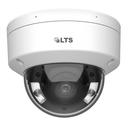 LTCMIP7C82W-28MDA, Platinum, IP, 8 MP, Dome, 2.8mm, True WDR, MicroSD slot, Built-in Mic, DC 12V/PoE, Color 24/7, MD 2.0 - Human and Vehicle Detection