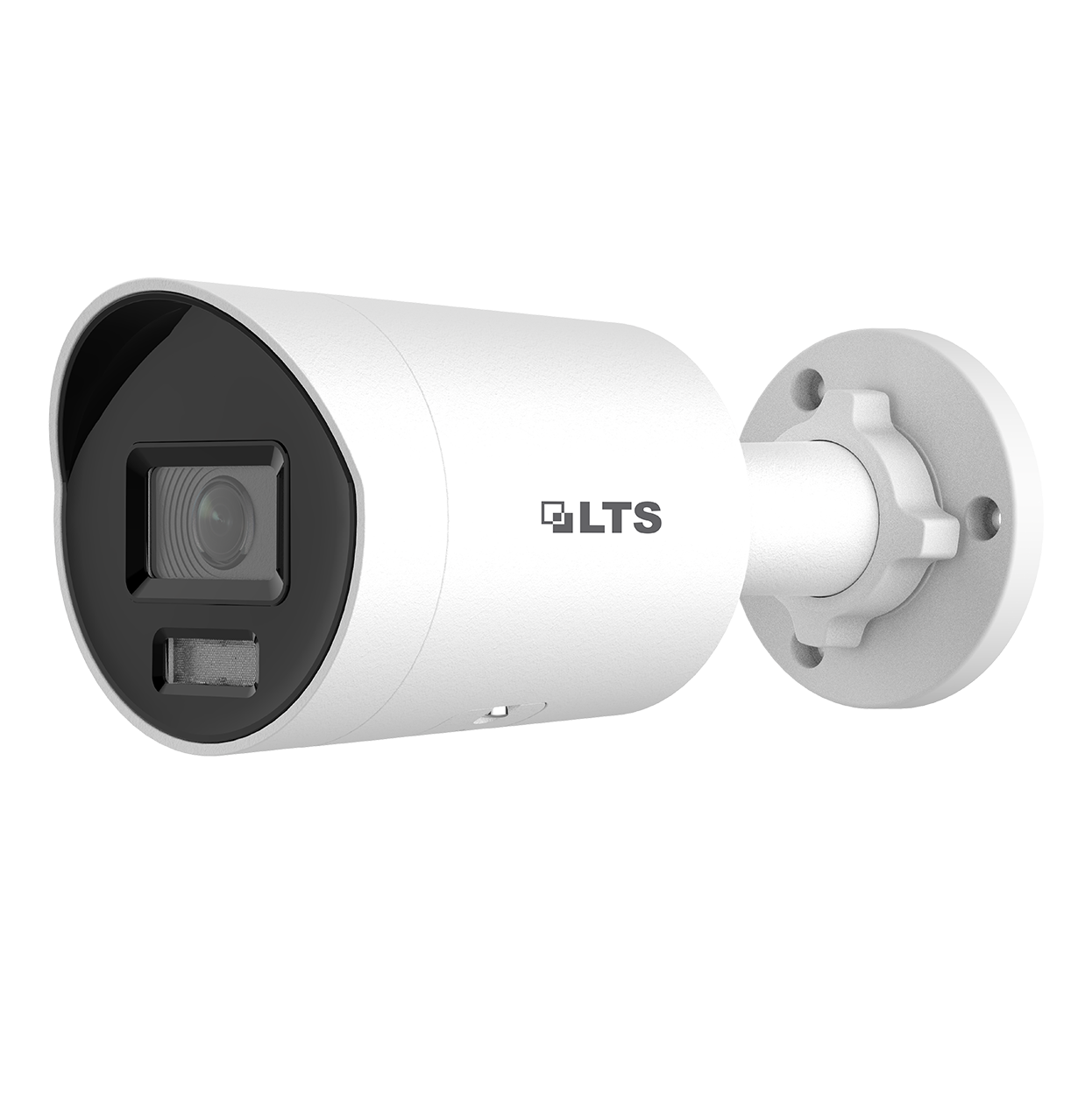 LTCMIP8C42WI-28MDA, Platinum, IP, 4 MP, Mini Bullet, 2.8mm, True WDR, Built-in Microphone, DC 12V/PoE, Color 24/7, MD 2.0 - Human and Vehicle Detection, Hybrid Illumination