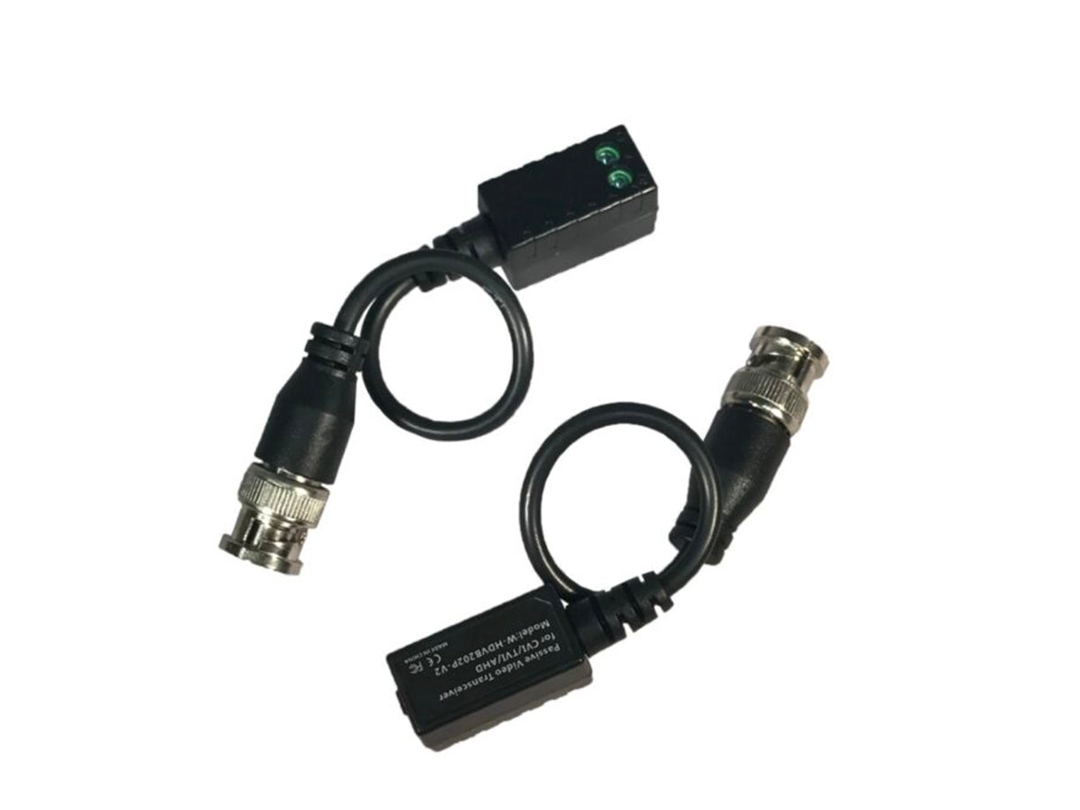 PT-VBT-303P 2MP HD-TVI , AHD & HD-CVI, 1CH PASSIVE HD VIDEO TRANSMITTER with pigtail - Pair (2pcs)