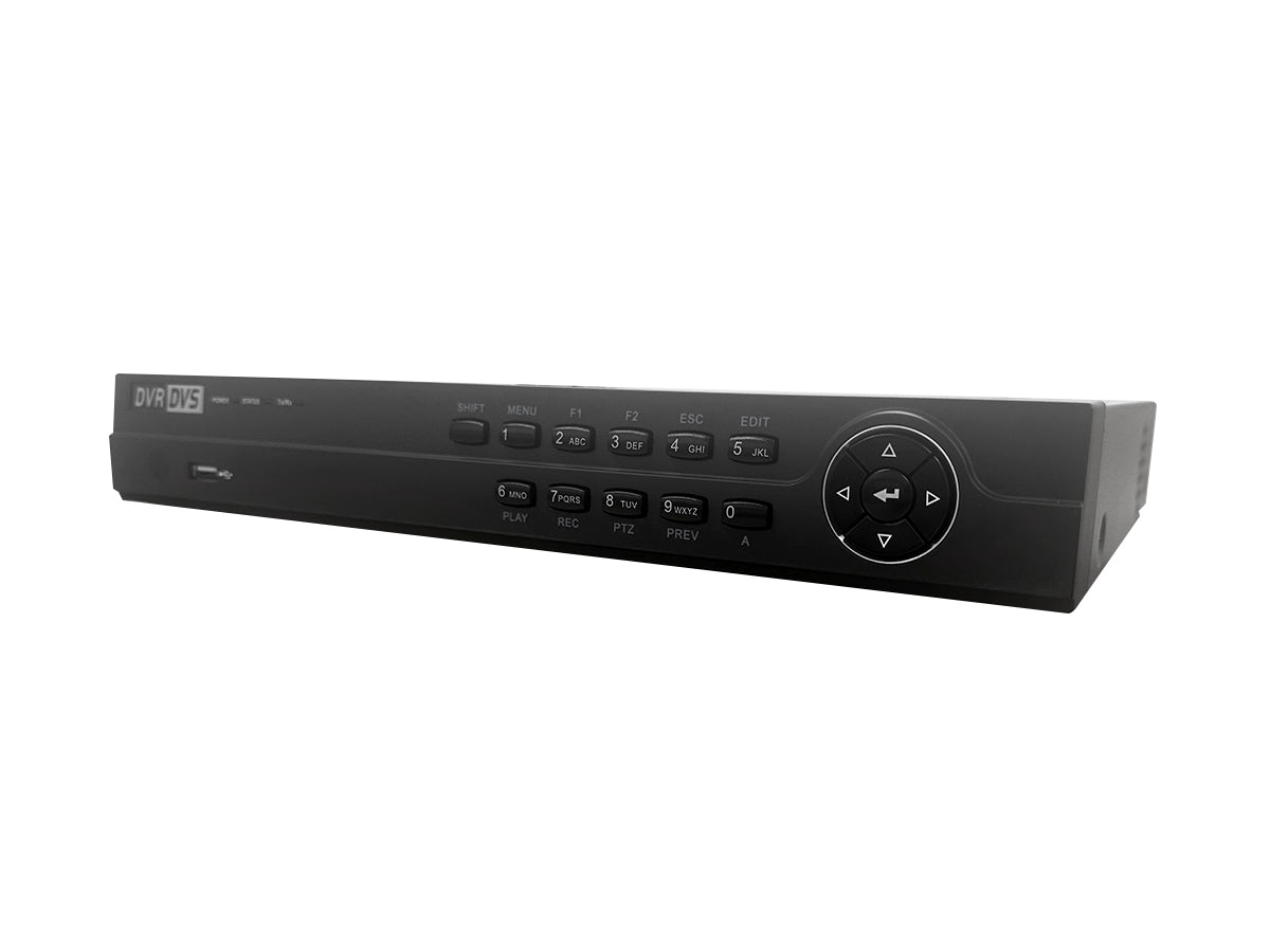 TA-HDTVI504A 5MP HD TVI+AHD + Full HD Display (1080P) 
HD-TVI Recorder , 4CH 5mp max resolution , 1080p Realtime, 1 IPC (6MP), 1 HDD (upto 10TB),  Quad ( Analog & TVI & AHD & IP), 4 Audio-in, H.265+/H.265/H.264+/H.264, AOC