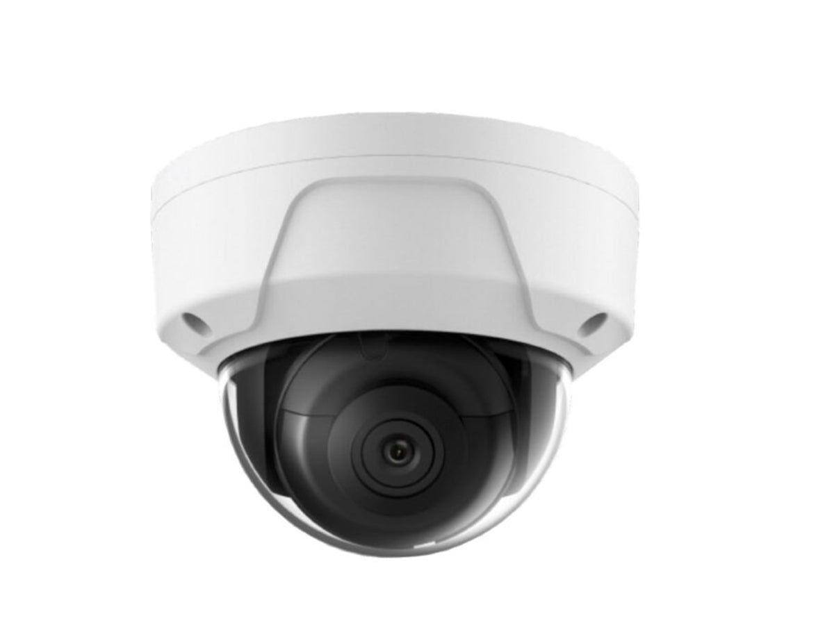 THK-NC328-TD
(2.8mm) 8MP Mini Dome, H.265/H.264, Fixed lens (2.8mm), 8MP/20fps, 4MP/25fps, 0.1lux/F1.2, CMOS, IR (100ft), IP67, PoE, Vandal Proof, 3D DNR, WDR (120dB), BLC, TDN, SD/SDHC/SDXC Card upto 128GB, Video Analytics, ONVIF Profile (S,G)