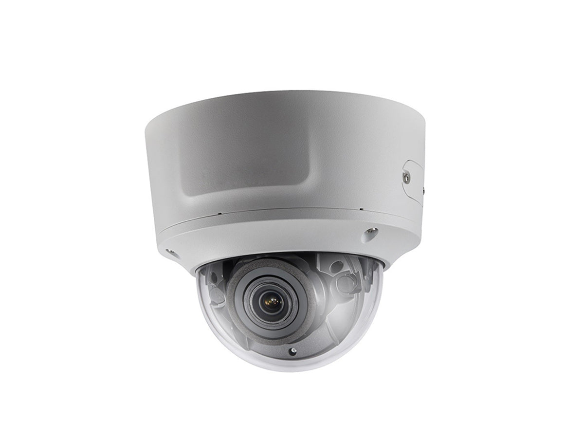 THK-NC328P-VDZ 8MP Vandal Dome,  Motorized Vari-focal, H.265/H.264, 8MP/20fps, 4MP/25fps, CMOS, EXIR (100ft),  2.8~12mm motorized VF lens, IP67, PoE,