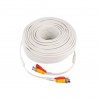 CB200W Wiring, 200FT BNC/ Power Pre-cut, White, RG59,  HD