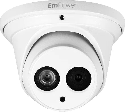 IP-6EB-F28-PAL,6MP IR Mini Eyeball Network Camera with 2.8mm lens Empower series