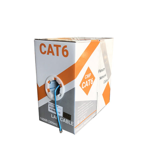 LTAC6250BL-CMP, Blue, U/UTP CAT6 Indoor Plenum CMP Cable, 1000ft