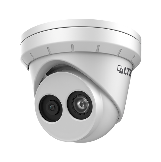 LTCMIP3382W-28MDA, Platinum, IP, Turret, 8 MP, 1/2.8" Sensor, 2.8mm, WDR, Built-in Microphone, MD2.0