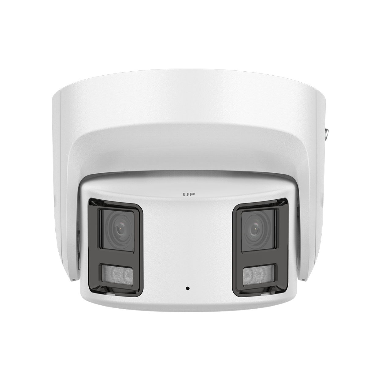 LTCMIP3C8PW-SDL, Platinum, Fixed Turret, Panoramic, 8 MP, 2x 1/1.8" Sensor, 4mm, Full Color, 130dB WDR, DC 12V/PoE, MD 2.0 - Human and Detection Detection, Built-in Microphone + Speaker