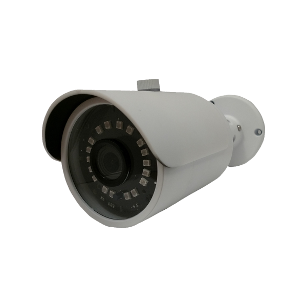 TAAC-B800W-T-2.8 Bullet Cameras, 1/2.9" TVI 2.0 Megapixel SONY CMOS, 2.8mm 3.0 Megapixel HD Lens, 1920*1080p, 36pcs IR LEDs with Obscure Glass, Up to 120ft, IP66 Weather Proof, White, DC 12V, Wall/ Ceiling Mountable