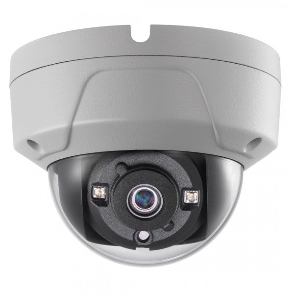 TVI-HAC335-OD-2.8 Dome-Turret Cameras, 3.0 Megapixel CMOS (2052x1536), 2.8 Fixed Lens, 1080p TVI, 2pcs Smart IR LEDs, Up to 80ft, DNR, WDR, Vandal Proof IK10, Weather Proof IP66, White, DC 12V